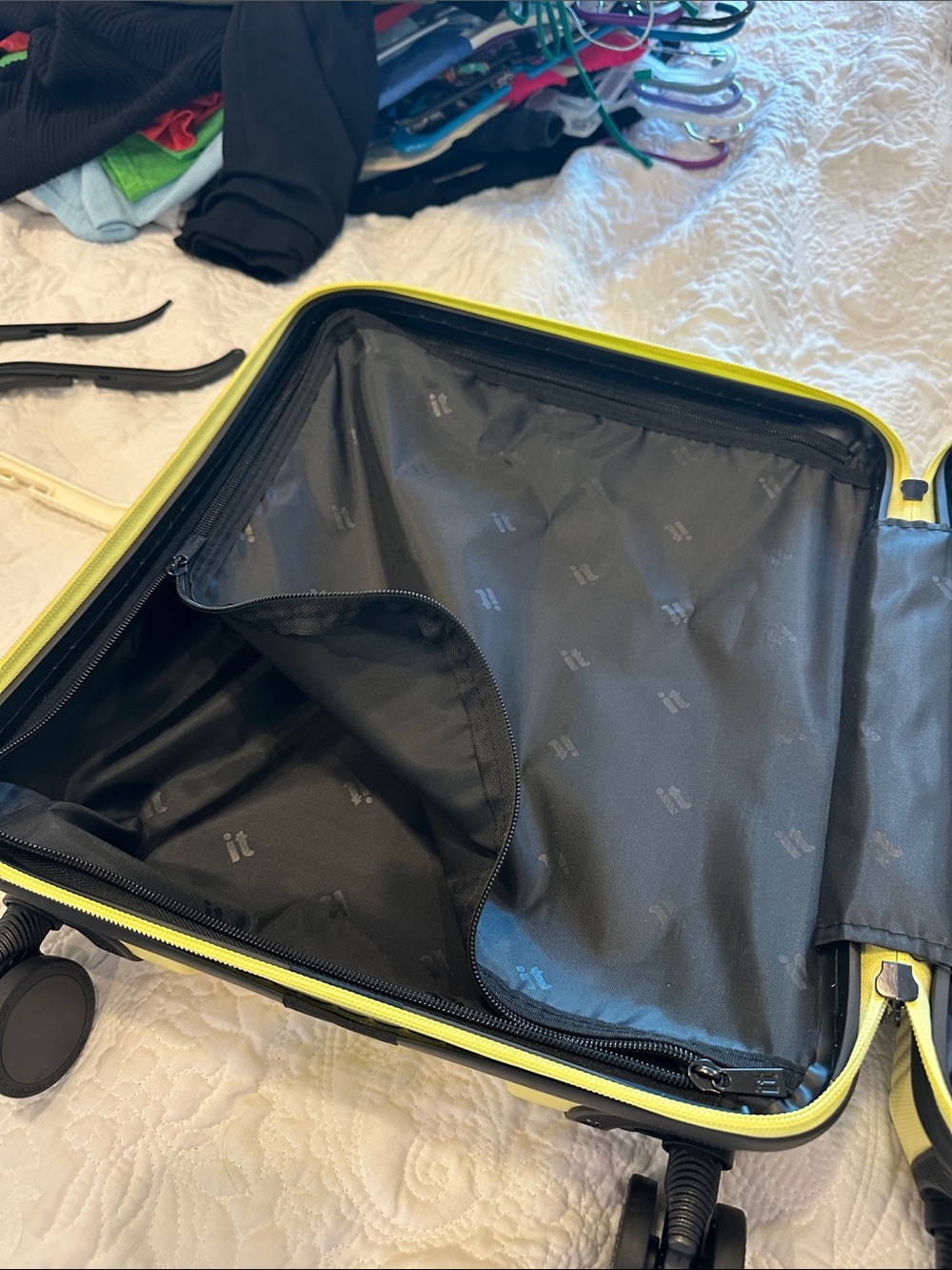 !it jeans Neon Yellow Hard-Shell Under Seat - Picture 2 of 4